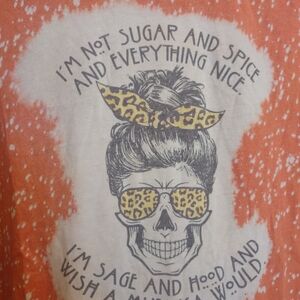 Skull Bleached tshirt